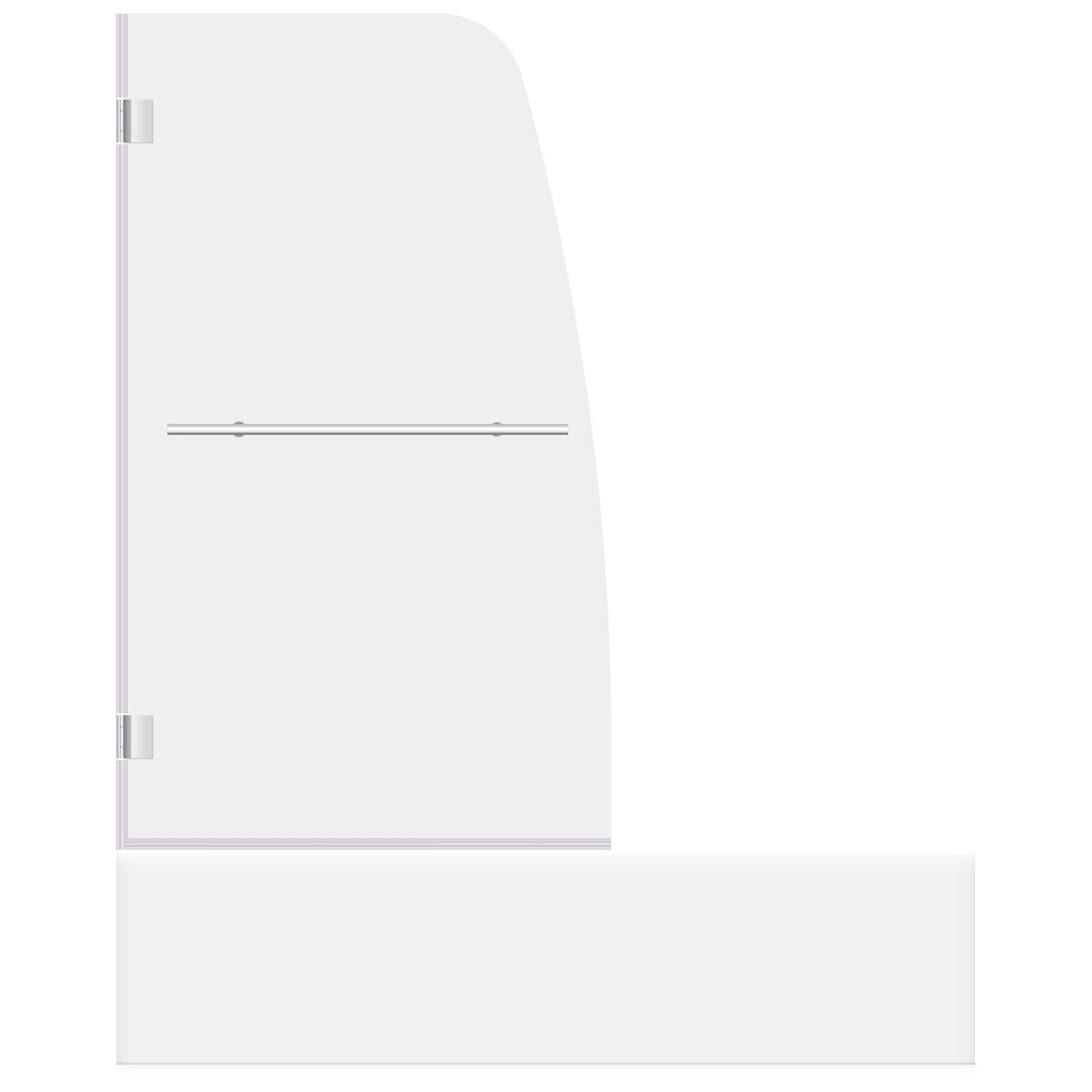 34 W x 58 H  Swing-Out Bathtub Door ULTRA-F