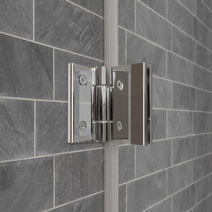 34 W x 58 H  Swing-Out Bathtub Door ULTRA-F