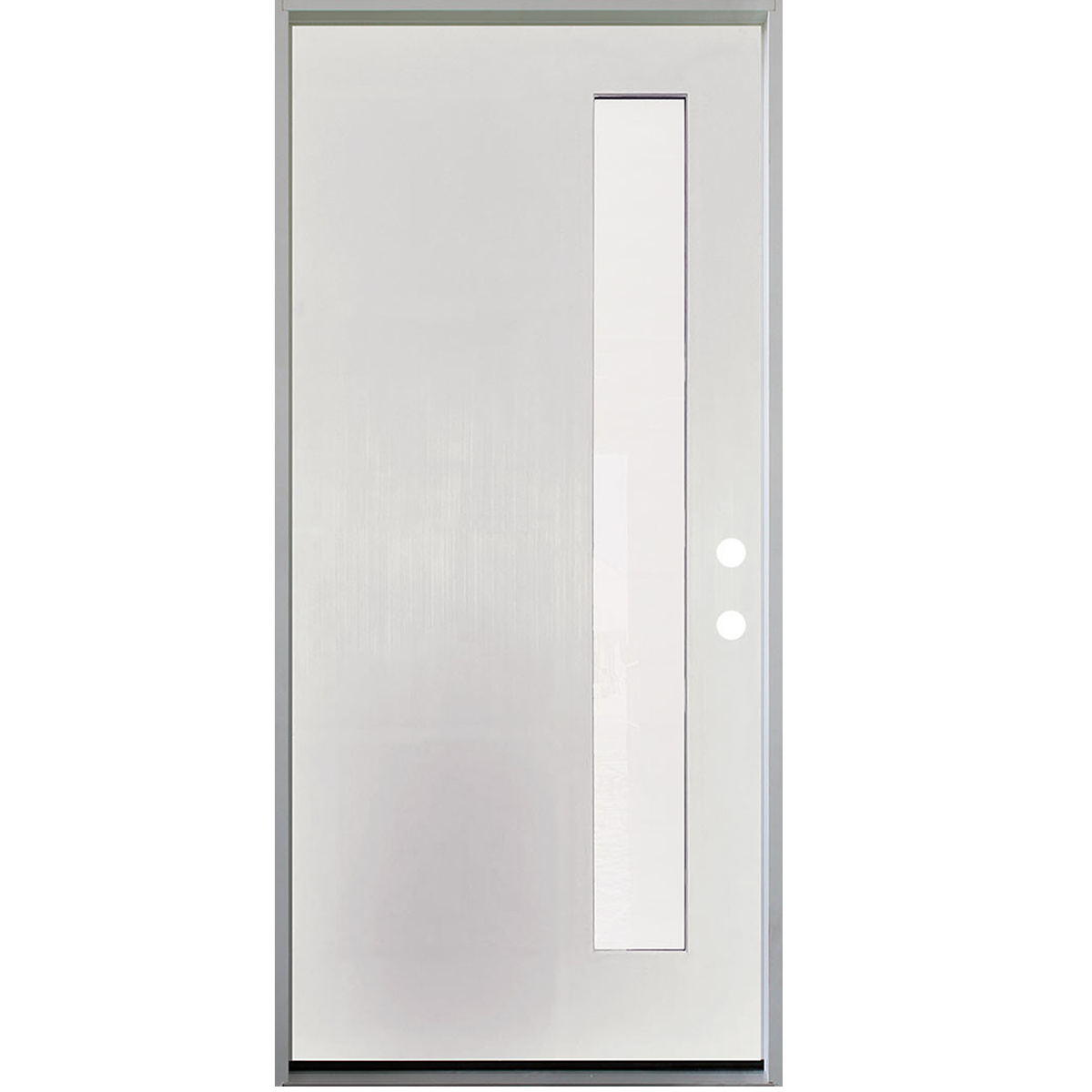 1-LITE OFFSITE, ACID ETCH FIBERGLASS DOOR UNFINISHED WHITE - AAADistributor.com