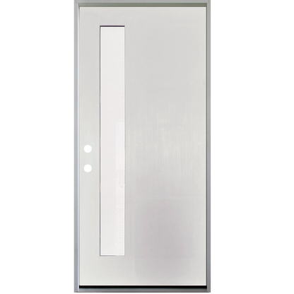 1-LITE OFFSITE, ACID ETCH FIBERGLASS DOOR UNFINISHED WHITE - AAADistributor.com