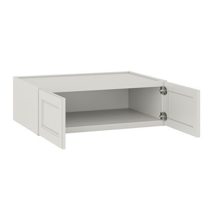 36”W x 12”H x 24”D Wall Kitchen Cabinet - Milan Pearl - Kitchen Cabinets