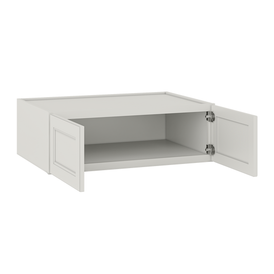 36”W x 12”H x 24”D Wall Kitchen Cabinet - Milan Pearl - Kitchen Cabinets