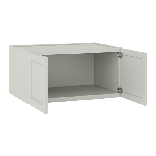 36”W x 18”H x 24”D Wall Kitchen Cabinet - Milan Pearl - Kitchen Cabinets