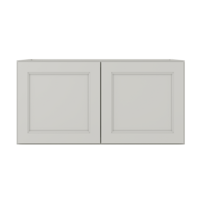 36”W x 18”H x 24”D Wall Kitchen Cabinet - Milan Pearl - Kitchen Cabinets