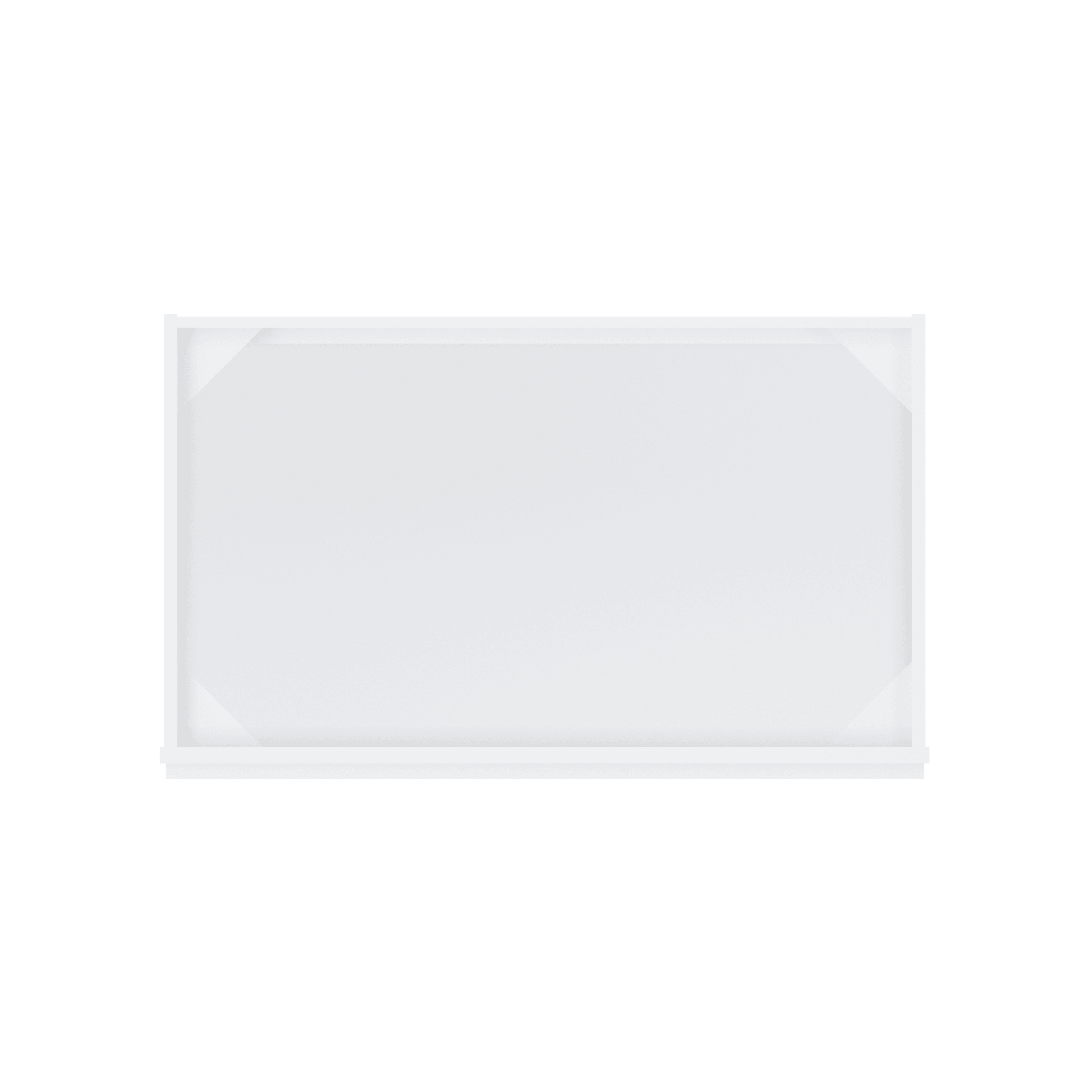 36 W x 21 D x 34.5 H Vanity Sink Base Cabinet - Alpina White - Bathroom Vanities