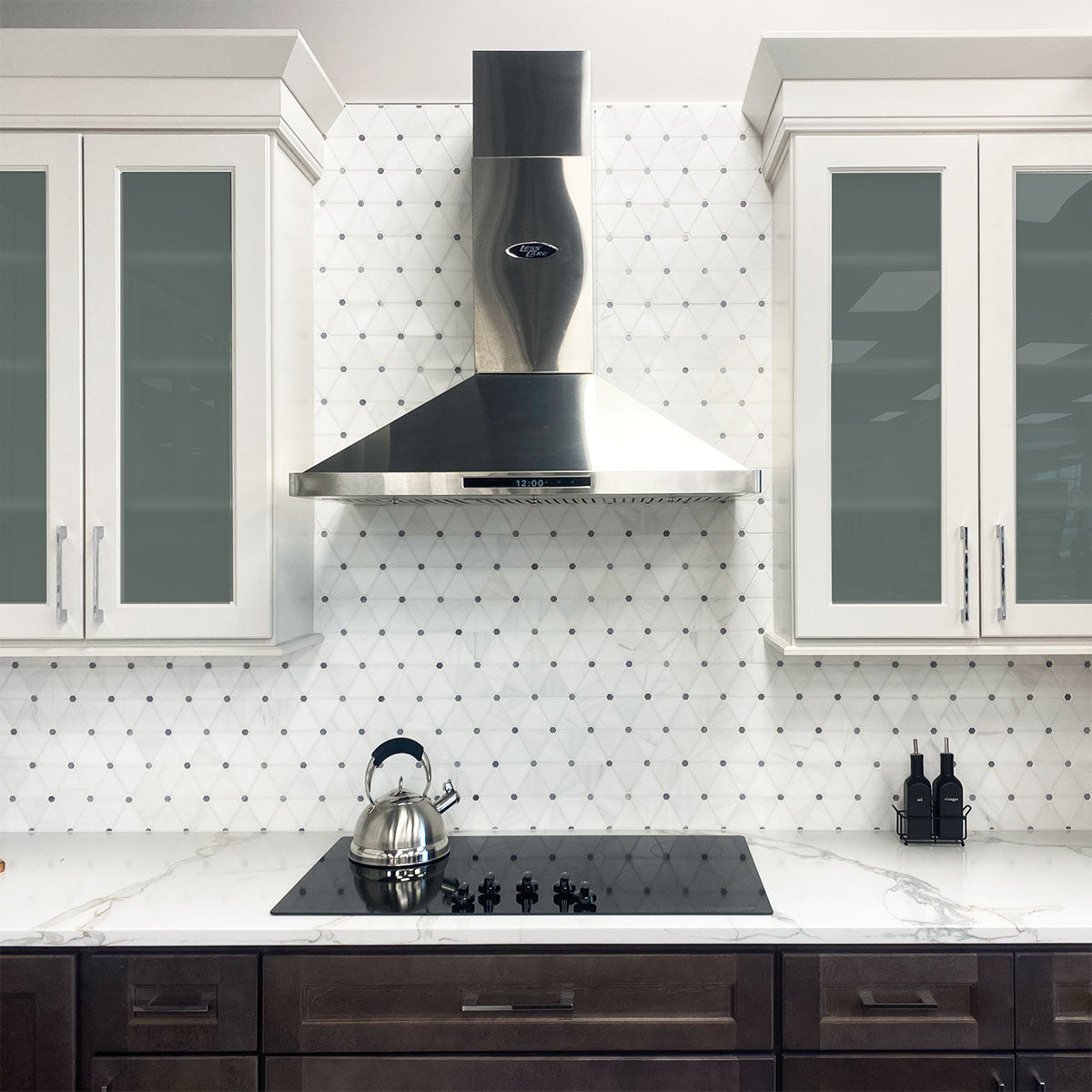 36’’ Wall Mount Pyramid Range Hood LH3-36 with LED - Range Hoods