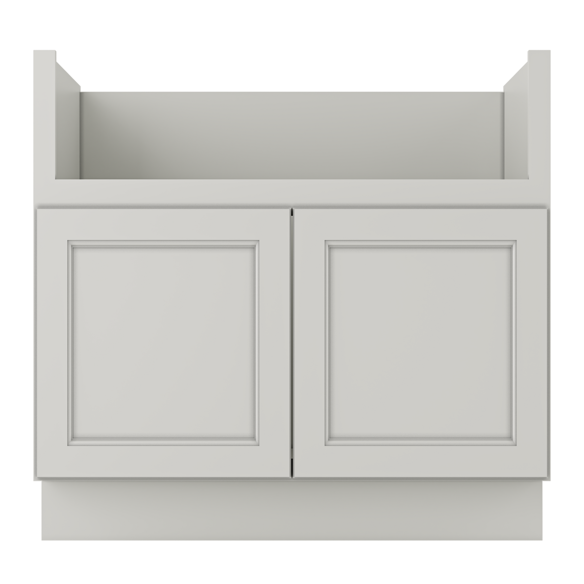 36’’W Farmhouse Sink Base Cabinet SBF36-Milan Pearl - Kitchen Cabinets