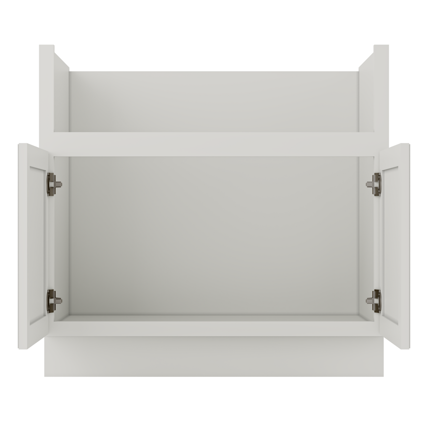 36’’W Farmhouse Sink Base Cabinet SBF36-Milan Pearl - Kitchen Cabinets