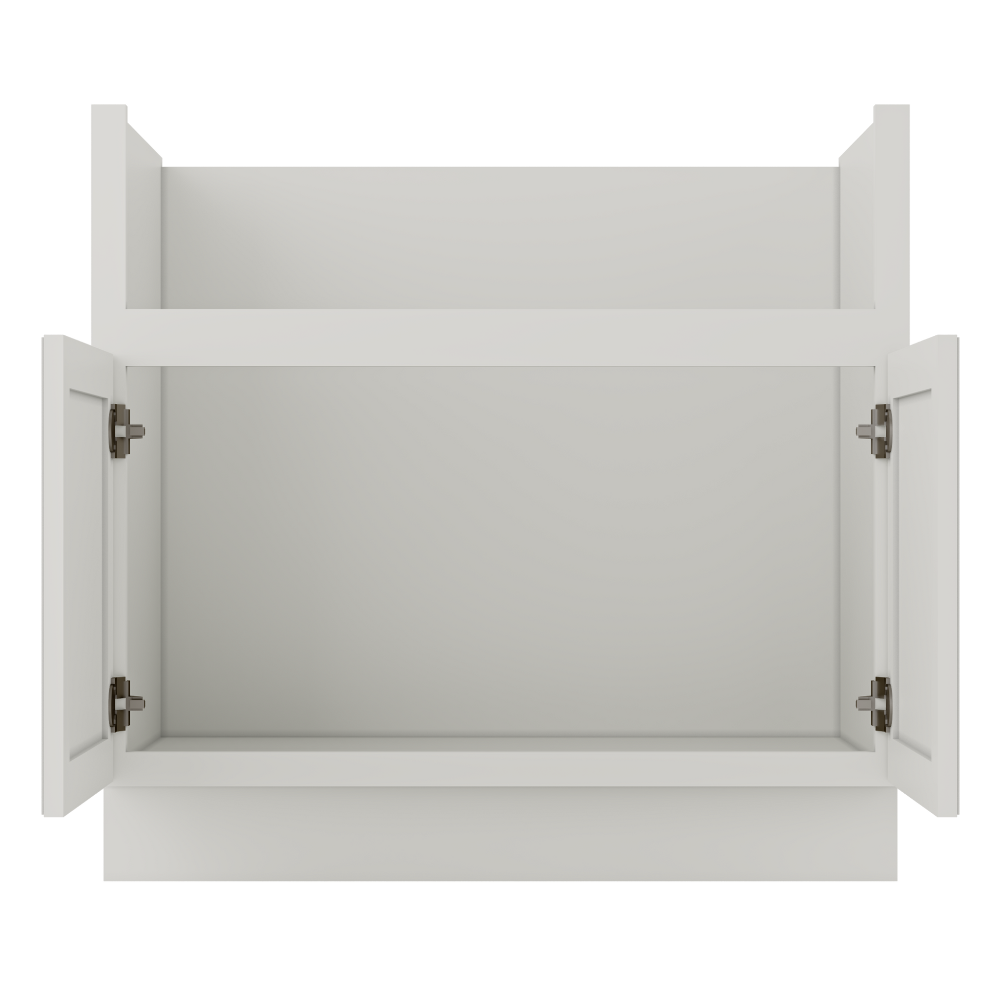 36’’W Farmhouse Sink Base Cabinet SBF36-Milan Pearl - Kitchen Cabinets