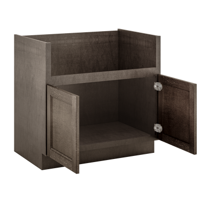 36’’W Farmhouse Sink Base Cabinet SBF36-Milan Slate - Kitchen Cabinets
