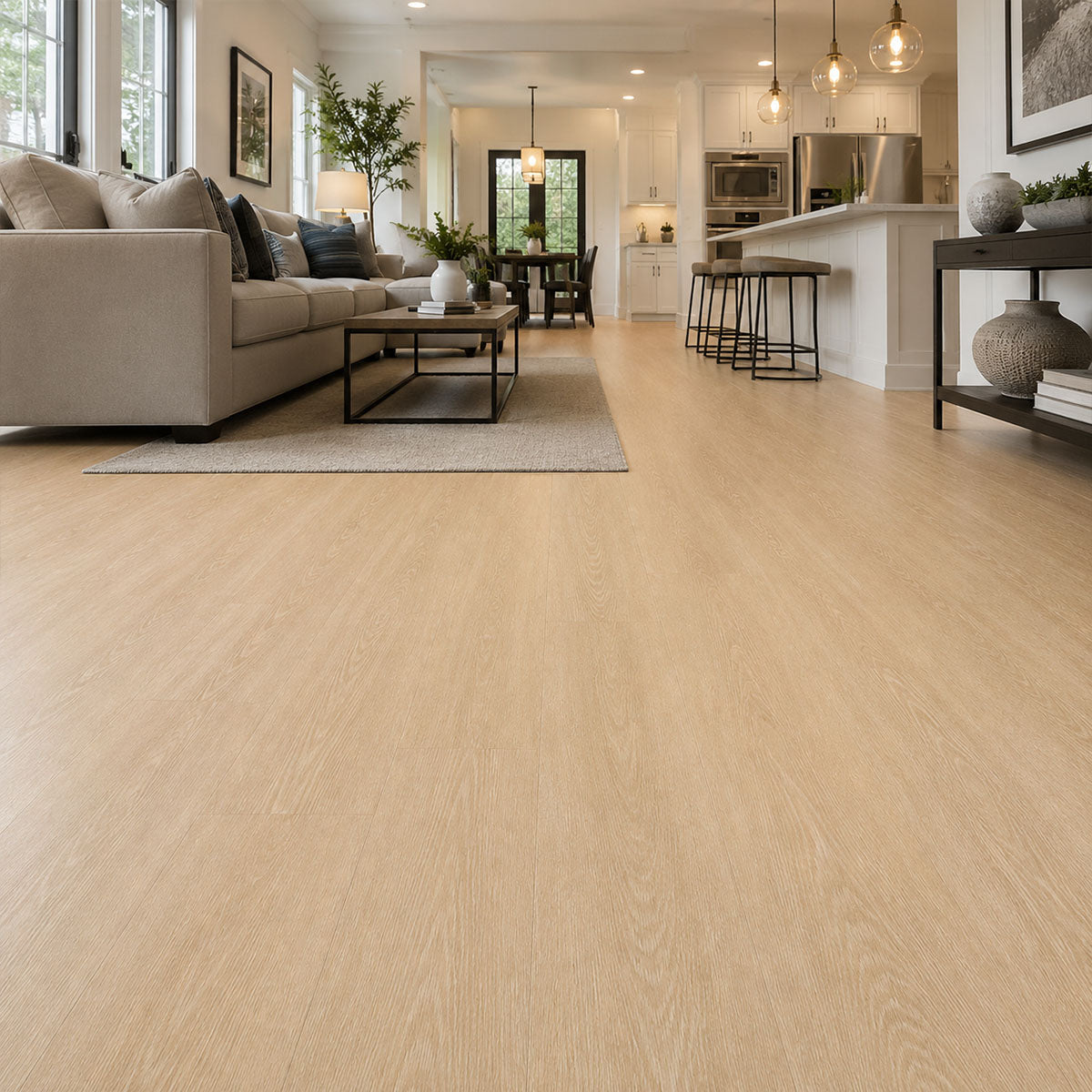 4.5mm Dolce SPC Vinyl Waterproof Flooring with Padding