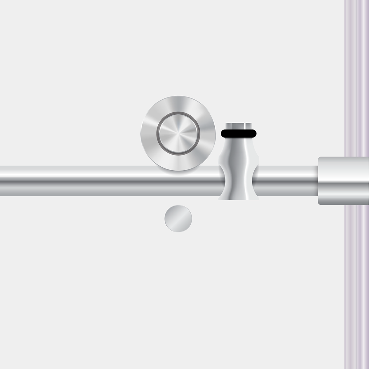 44-48 W x 76 H x 34 1/2 D Sliding Frameless Shower Enclosure ULTRA-C with Clear Glass in Chrome - Shower Doors