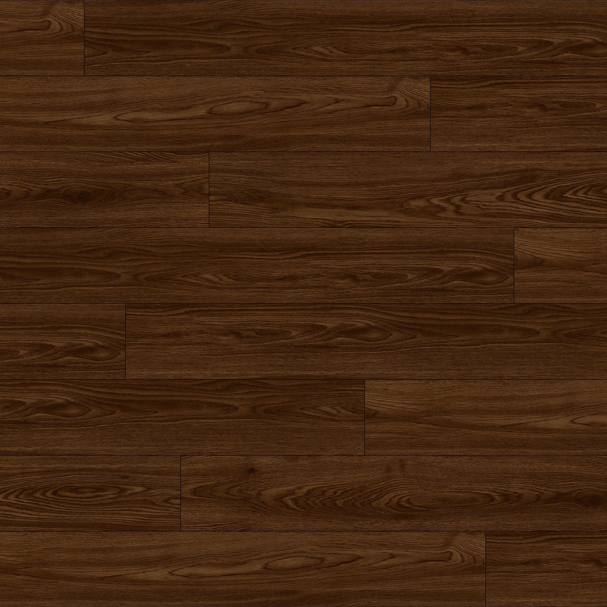5.5 mm American Walnut SPC Rigid Luxury Vinyl Waterproof Flooring with Padding - Flooring
