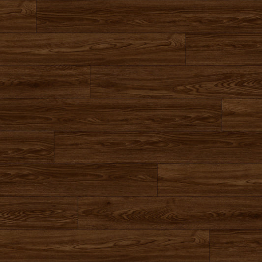 5.5 mm American Walnut SPC Rigid Luxury Vinyl Waterproof Flooring with Padding - Flooring