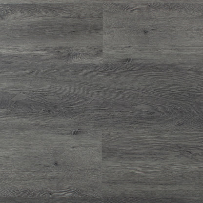 5.5 mm Ash Gray SPC Rigid Luxury Vinyl Waterproof Flooring with Padding - Flooring