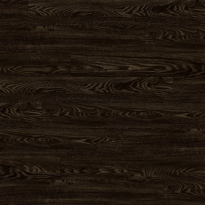 5.5 mm Espresso Oak SPC Rigid Luxury Vinyl Waterproof Flooring with Padding - Flooring