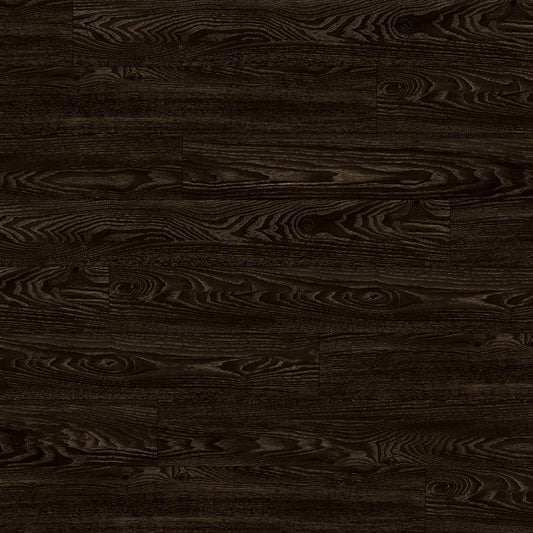 5.5 mm Espresso Oak SPC Rigid Luxury Vinyl Waterproof Flooring with Padding - Flooring