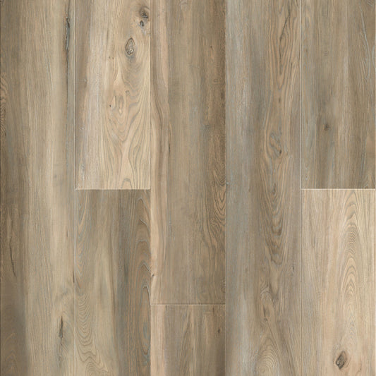 5.5 mm Panda Oak SPC Rigid Luxury Vinyl Waterproof Flooring with Padding - Flooring