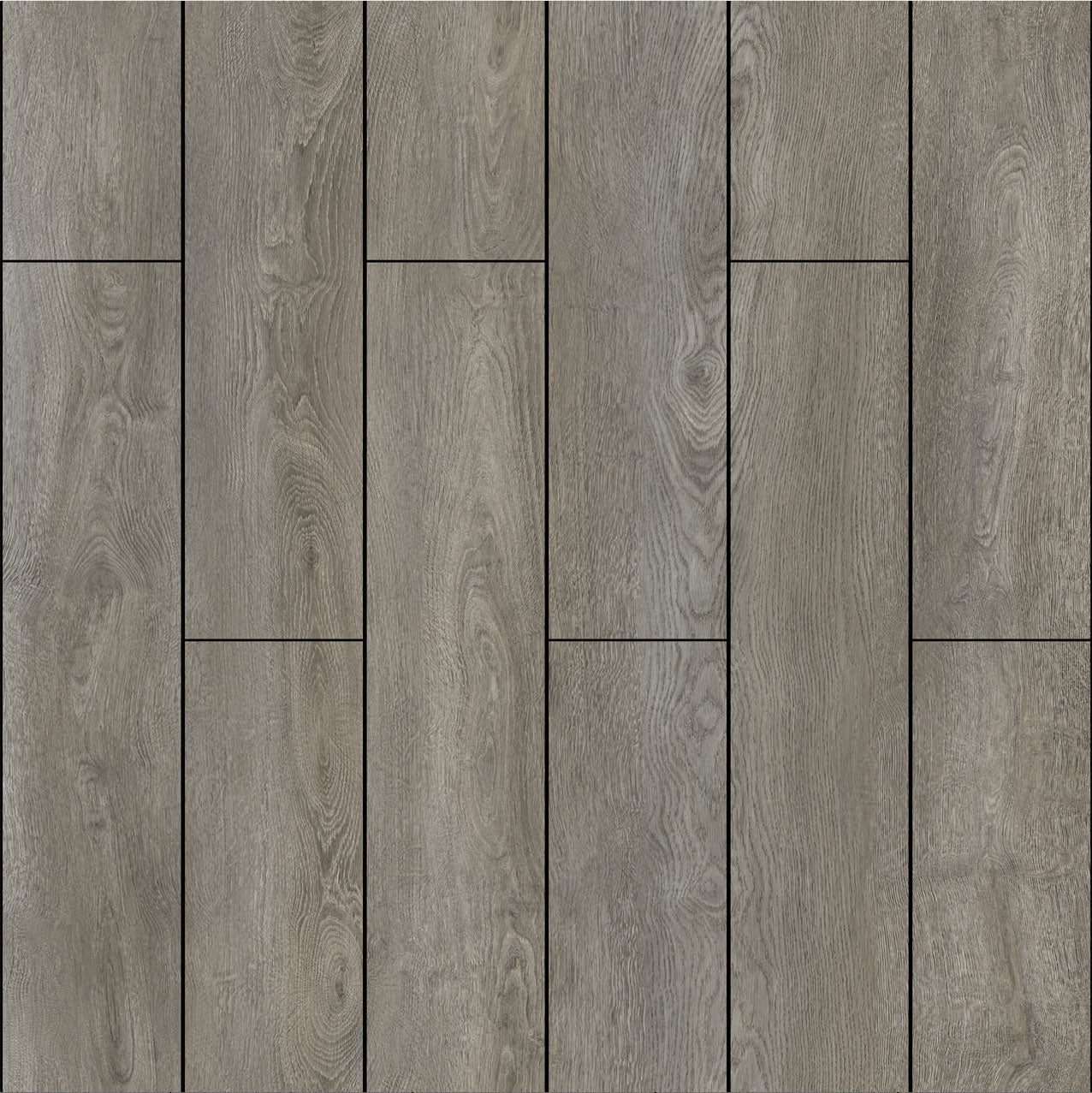 5.5 mm Stone Oak SPC Rigid Luxury Vinyl Waterproof Flooring with Padding - Flooring
