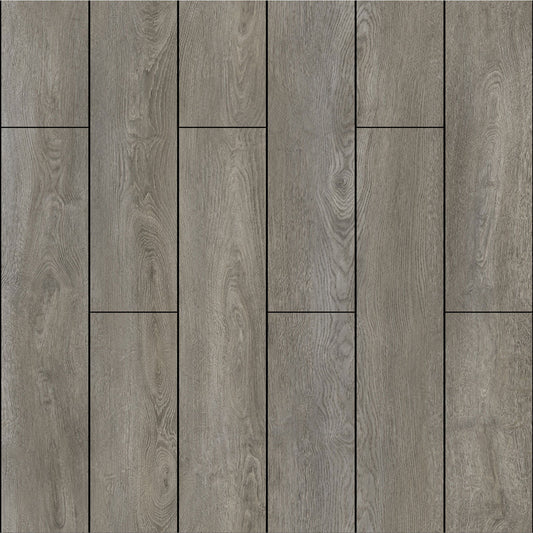 5.5 mm Stone Oak SPC Rigid Luxury Vinyl Waterproof Flooring with Padding - Flooring