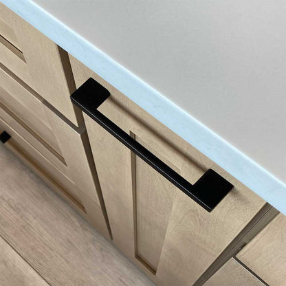5’’ Matte Black Cabinet Pull H8372 96MB Hardware