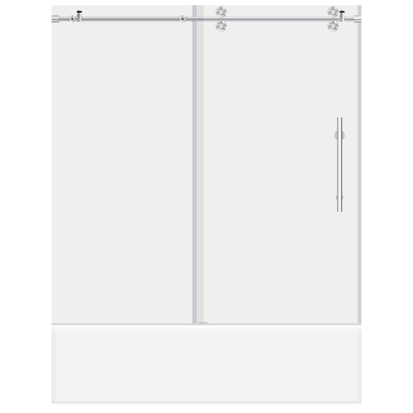 56-60 W x 62 H  Sliding Bathtub Door ULTRA-D