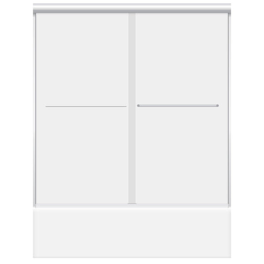 56-60 W x 62 H  Sliding Bypass Bathtub Door ULTRA-A