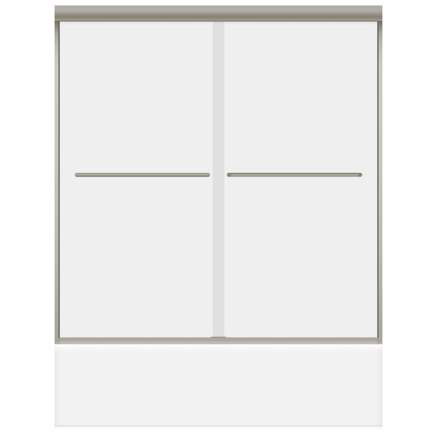 56-60 W x 62 H  Sliding Bypass Bathtub Door ULTRA-A