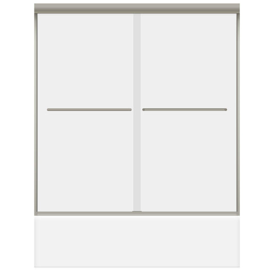 56-60 W x 62 H  Sliding Bypass Bathtub Door ULTRA-A
