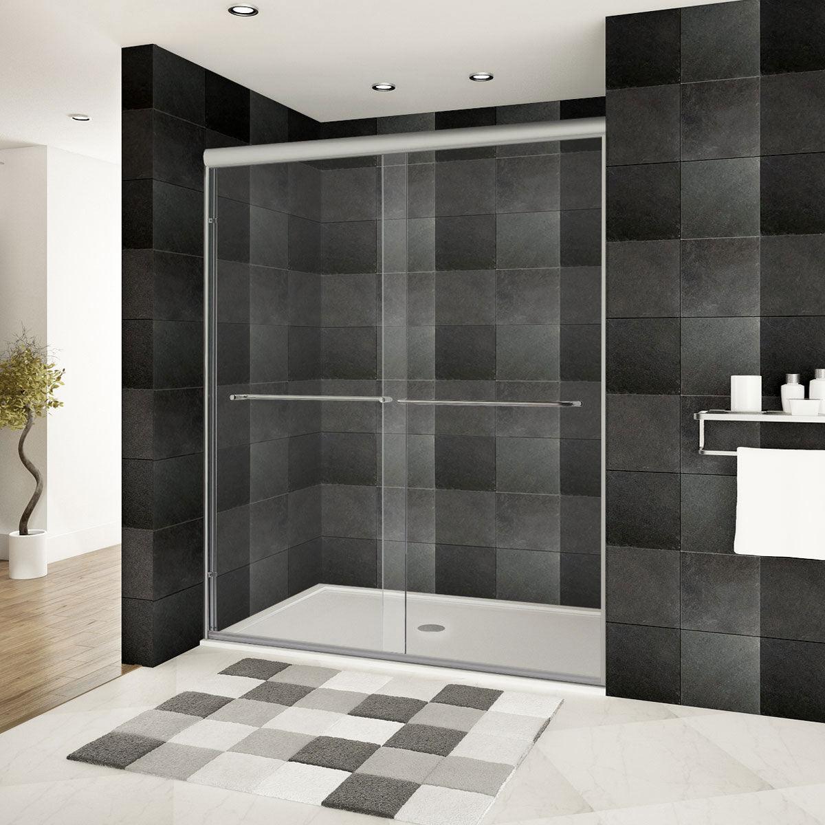 56-60 W x 76 H  Sliding Bypass Shower Door ULTRA-A