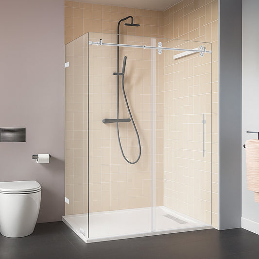 56-60 W x 79 H x 36 D Sliding Shower Enclosure ULTRA-D Chrome - Shower Doors