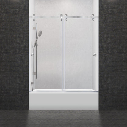 57 1/2-60 W x 62 H  Bypass Sliding Bathtub Door ULTRA-H