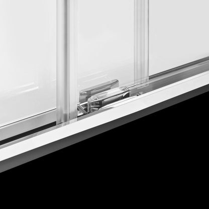 57 1/2-60 W x 62 H  Bypass Sliding Bathtub Door ULTRA-H