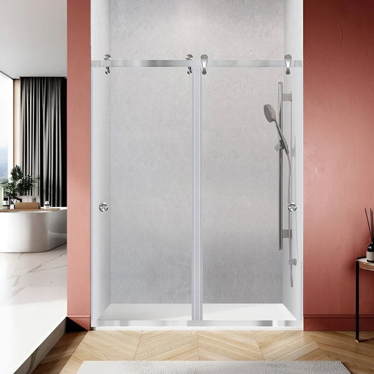 57 1/2-60 W x 76 H Bypass Sliding Shower Door ULTRA-H Brushed Nickel - Shower Doors