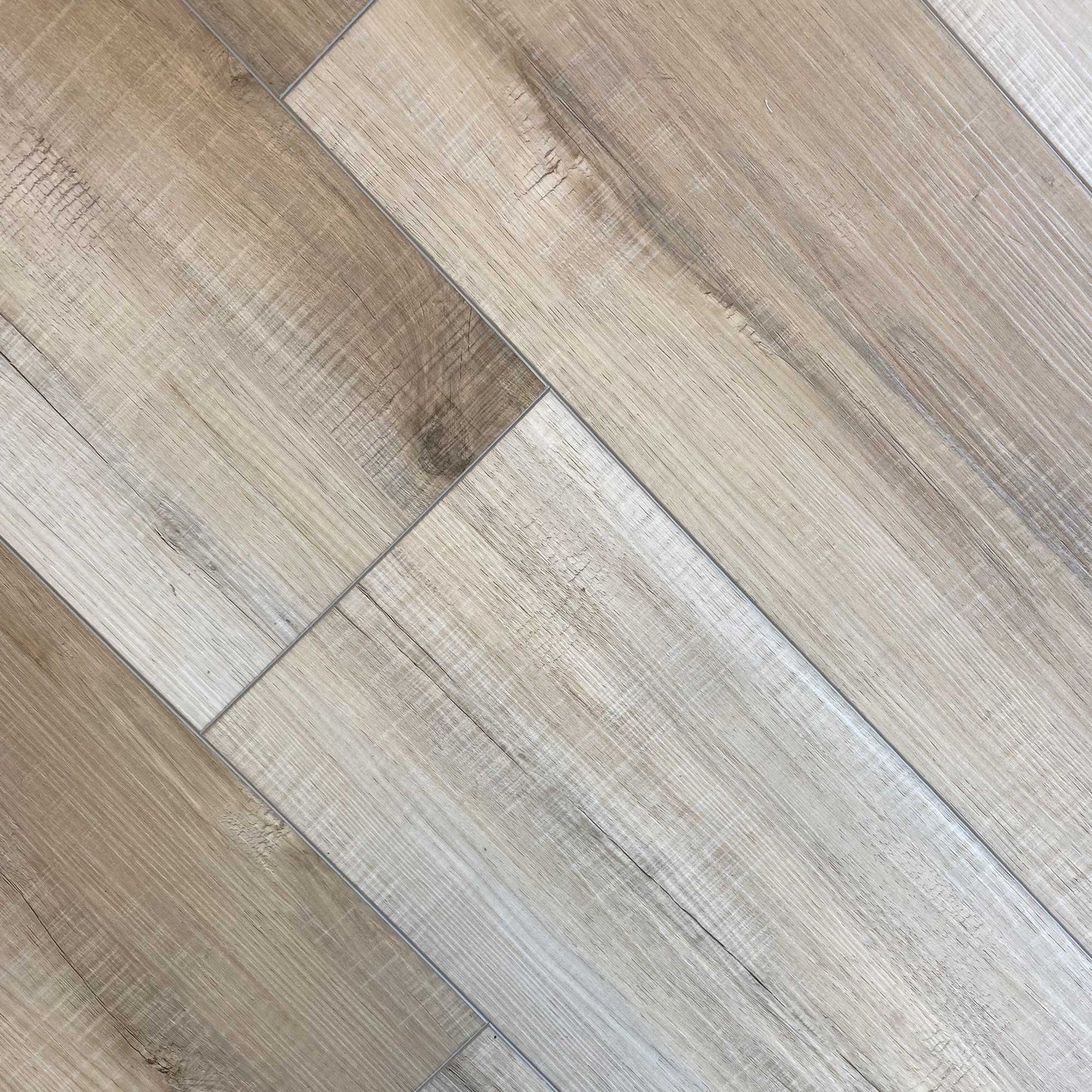 6.5 mm Chestnut SPC Rigid Luxury Vinyl Waterproof Flooring with Padding - Flooring