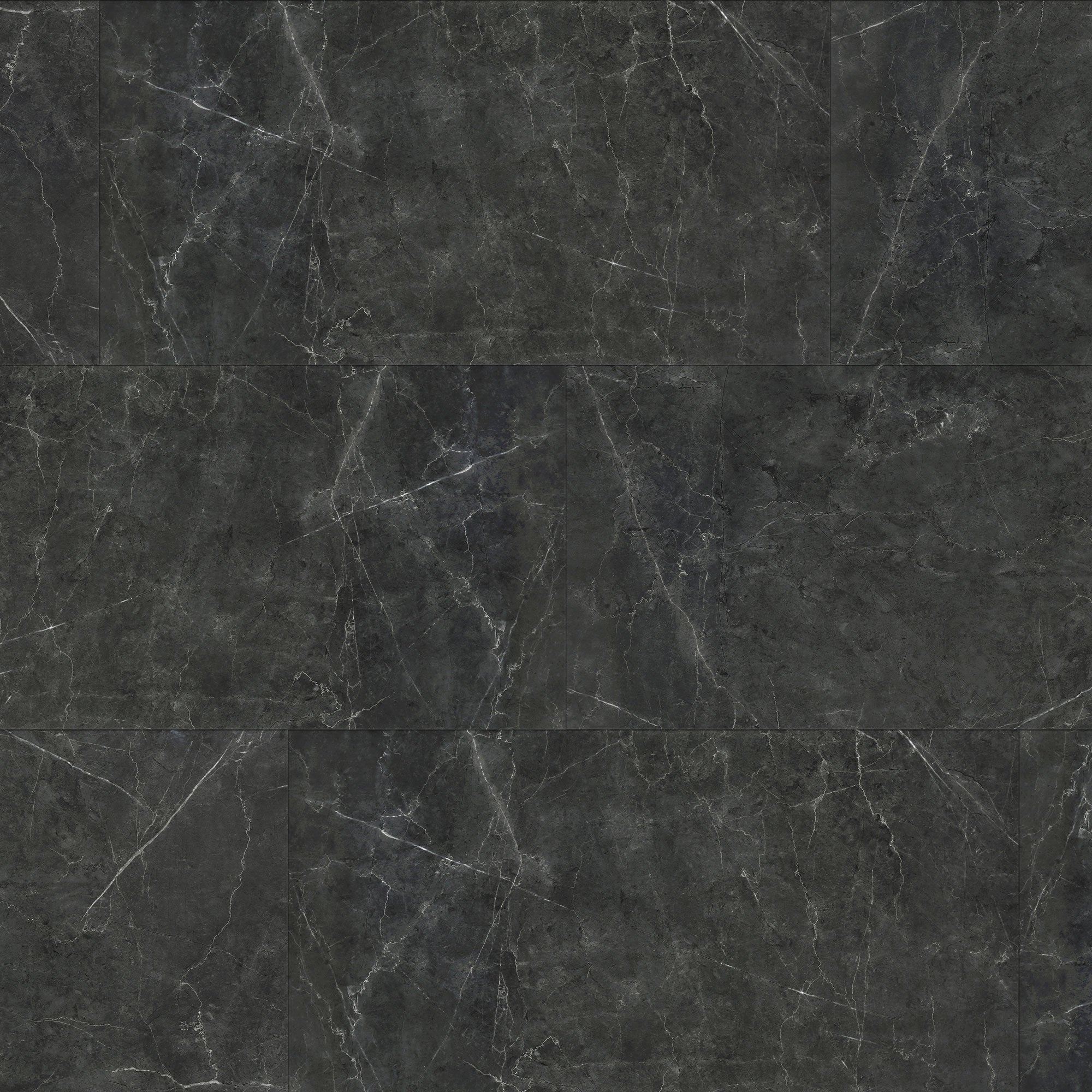 6.5mm MSPC Black Marble Vinyl Flooring