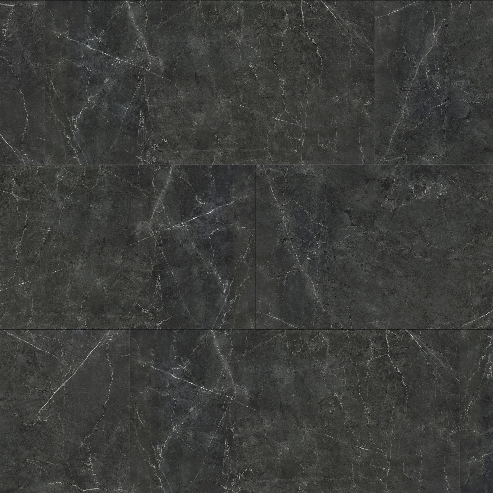 6.5mm MSPC Vinyl Flooring LessCare Black Marble - Flooring