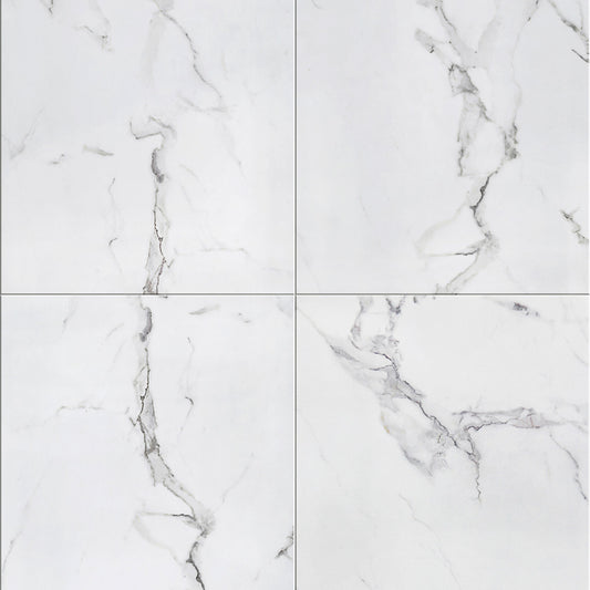 6.5mm MSPC Vinyl Flooring LessCare Calacatta Gloss - Flooring