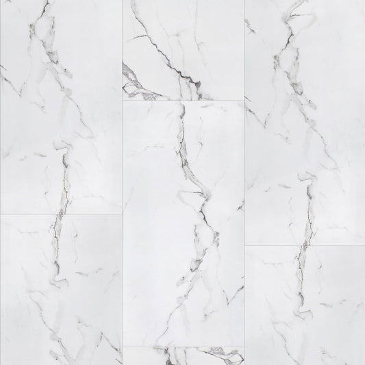 6.5mm MSPC Vinyl Flooring LessCare Calacatta Matte - Flooring