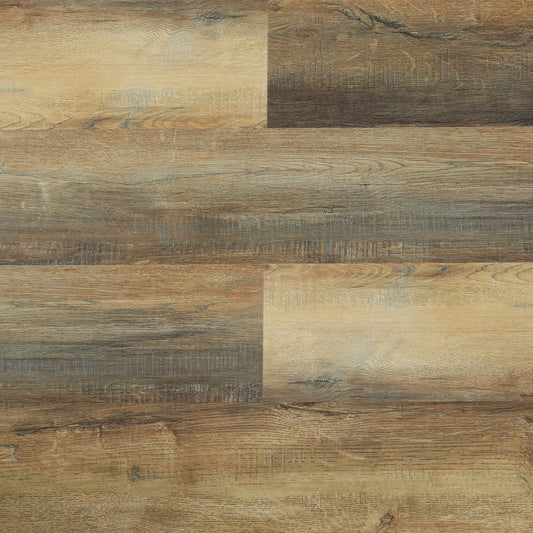 6.5mm WPC Vinyl Flooring LessCare Creek Oak Textured Finish - Flooring