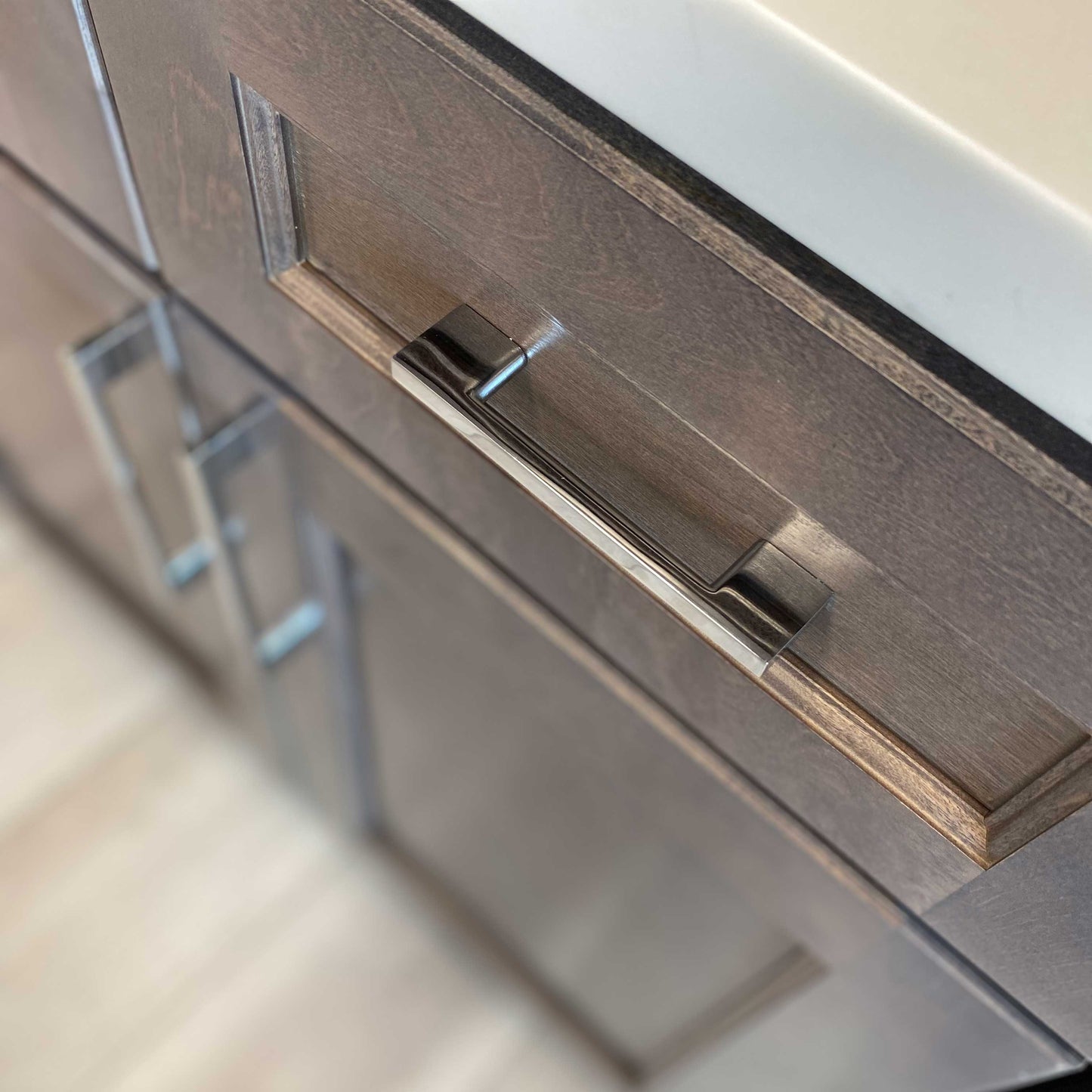 6’’ Chrome Cabinet Pull H8372 128C Hardware