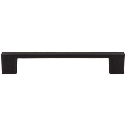 6’’ Matte Black Cabinet Pull H8372 128MB Hardware