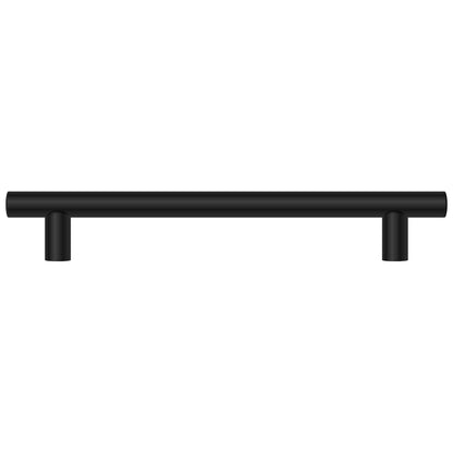 6’’ Matte Black Cabinet Pull P-8B - Hardware