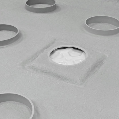 60 x 30 Single/Double Threshold Shower Base Pan Center Drain