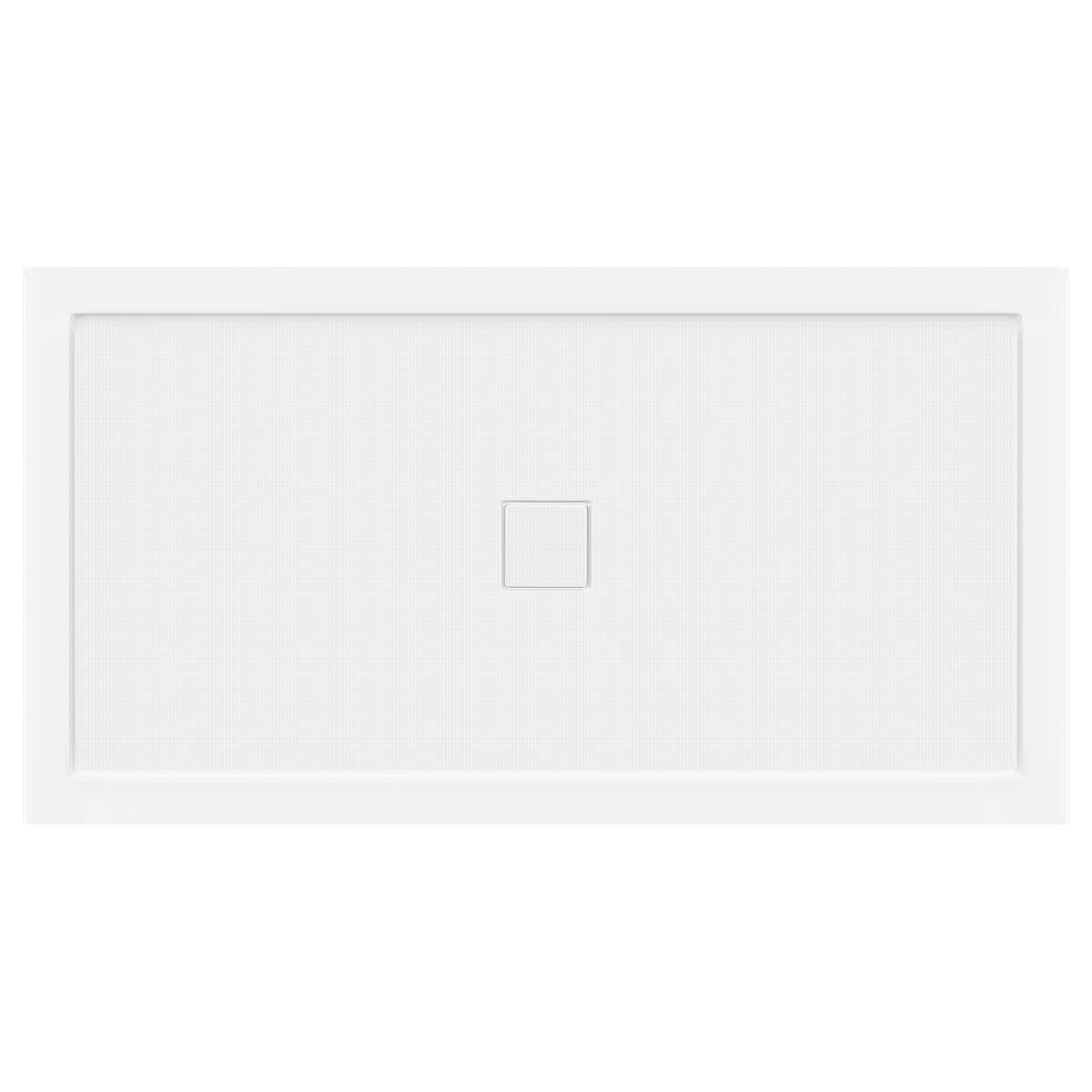 LessCare 60 x 32 Single Threshold Shower Pan Base Alcove Center Drain