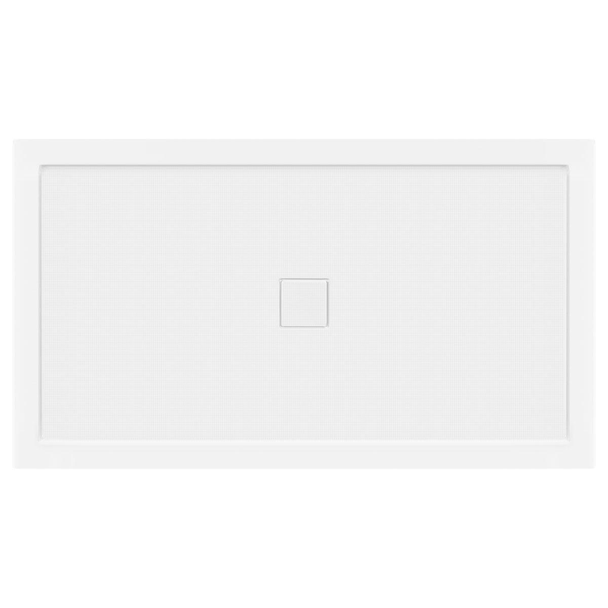 60 x 34 Single/Double Threshold Shower Base Pan Center Drain