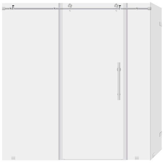68-72 W x 76 H  x 36 D Sliding Shower Enclosure ULTRA-C