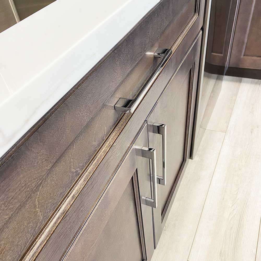 7 1/2’’ Chrome Cabinet Pull H8372-160C - Hardware