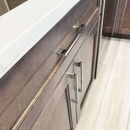 7 1/2’’ Chrome Cabinet Pull H8372-160C - Hardware