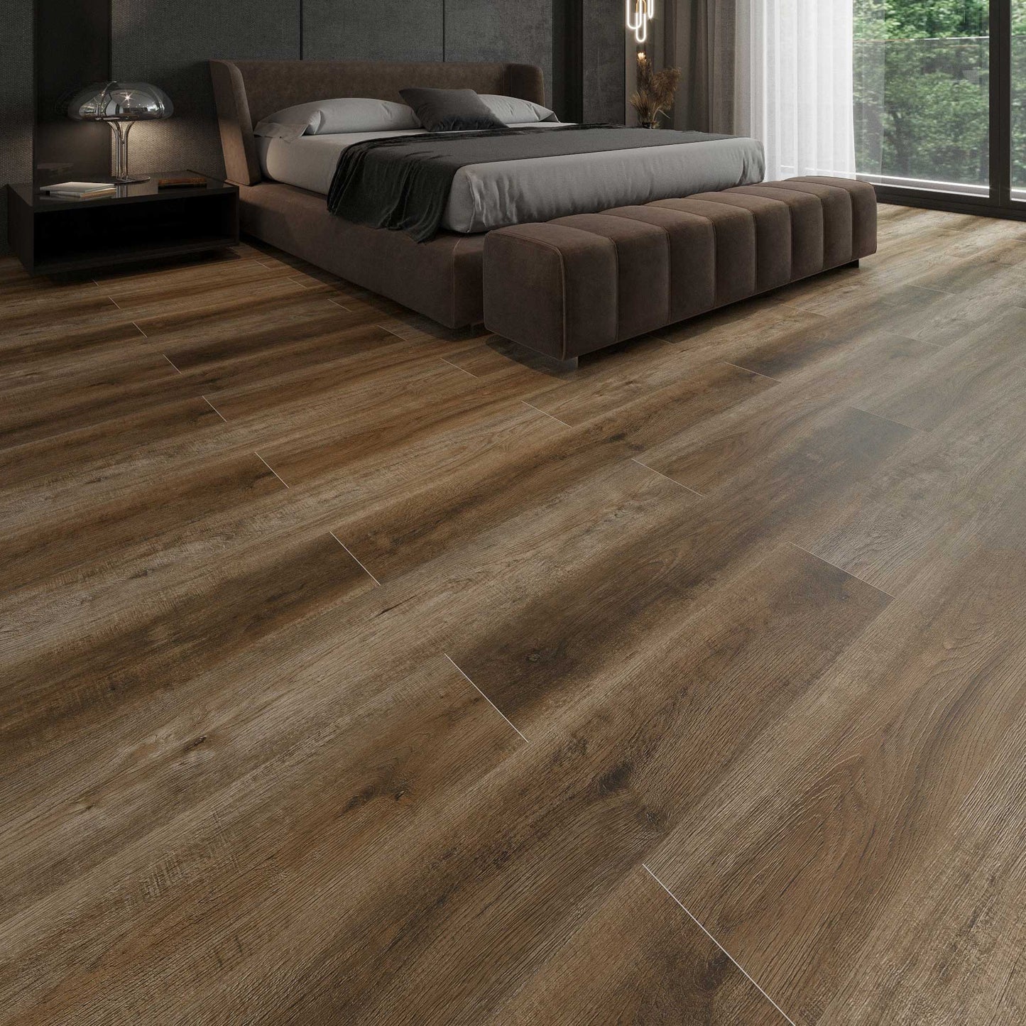 8 mm Artimes SPC Vinyl Waterproof Flooring with Padding - Flooring
